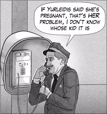 If yurleidis said she´s pregnant